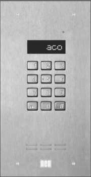 Panel domofonowy  (Centrala Master), do instalacji cyfrowych do 1020 lokali, ACO INSPIRO 1+ ACO